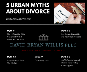 5 Urban Myths About Divorce
